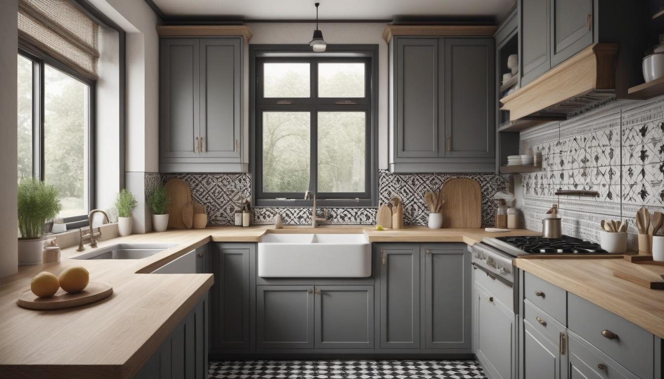 Black and White Backsplash Ideas for a Timeless Kitchen