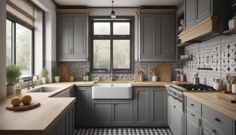 Black and White Backsplash Ideas for a Timeless Kitchen