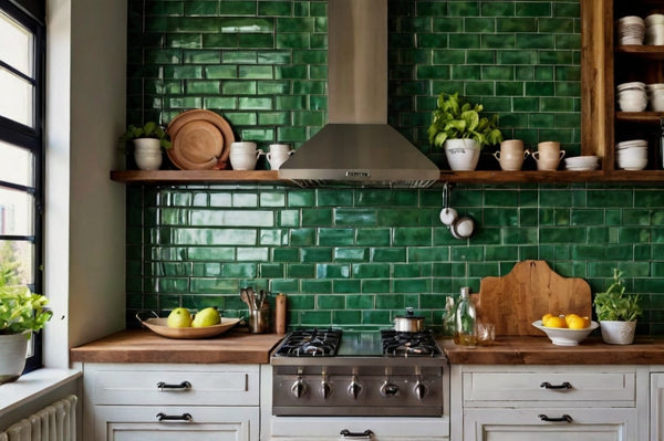Transitional Kitchen: Experience the Zellige Tile Effect