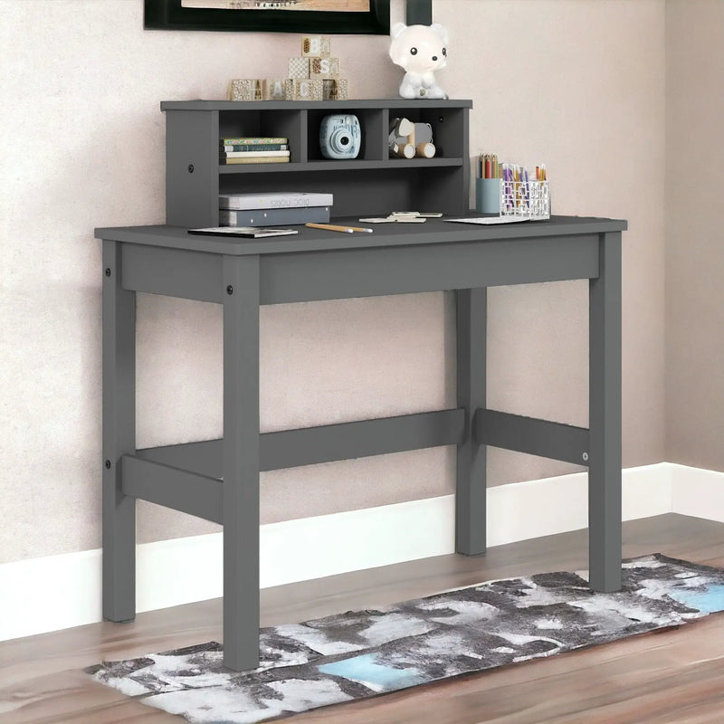 Logan - Writing Desk - Gray by HouseOfZazla