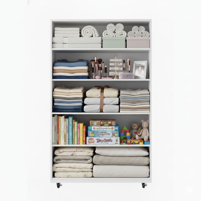 Modern 5 Drawer Dresser With Wheels by Unique Piece Furniture