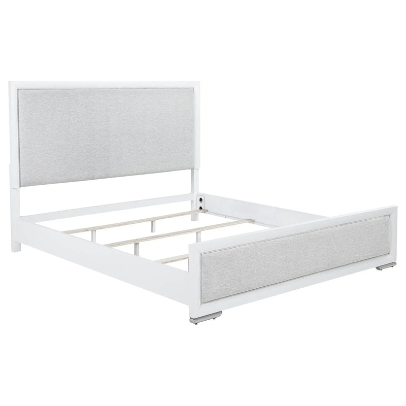 Gracemont 4-piece Eastern King Bedroom Set White by Unique Piece Furniture