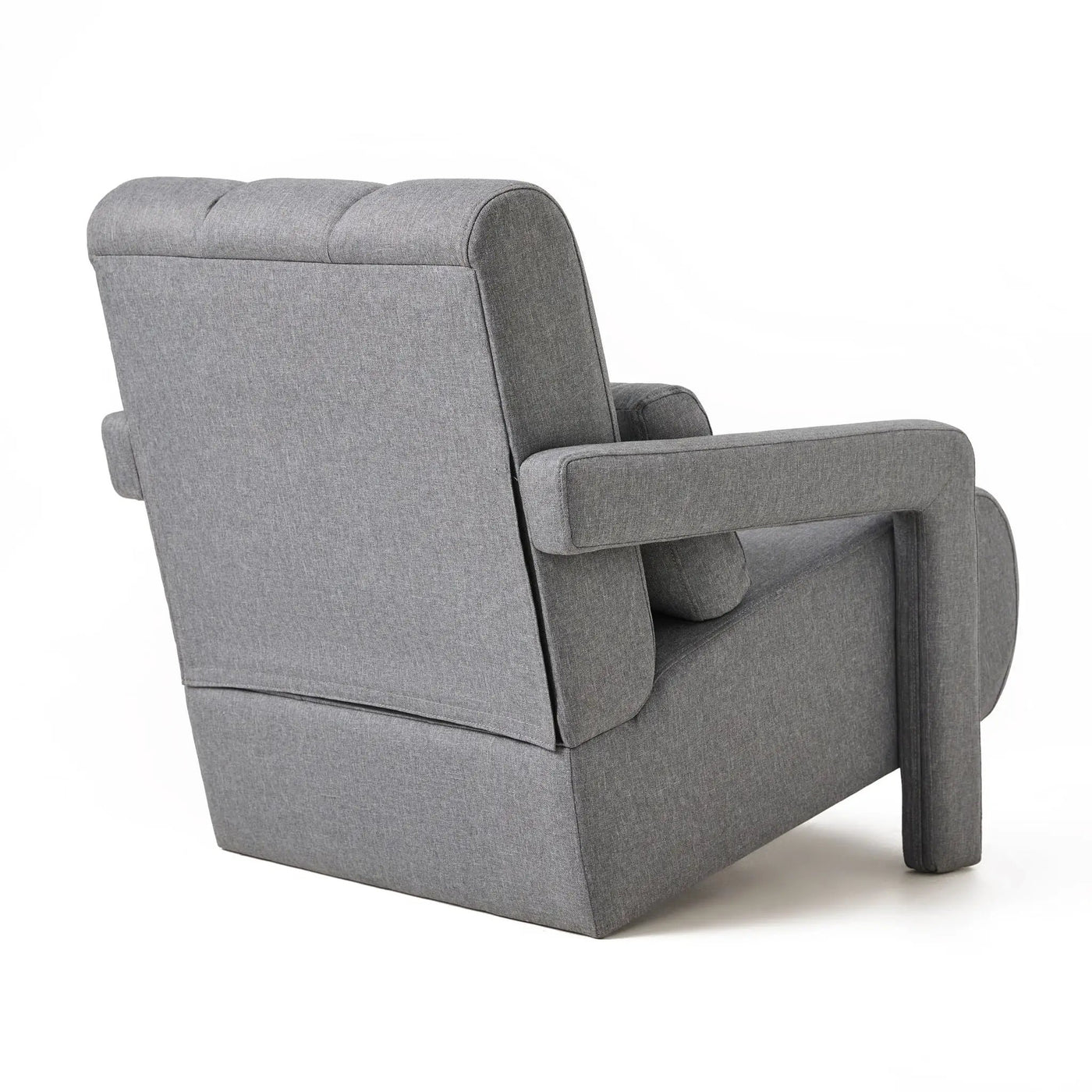 Modern Upholstered Accent Chair, Comfortable Fabric With A Pillow For Living Room by Unique Piece Furniture