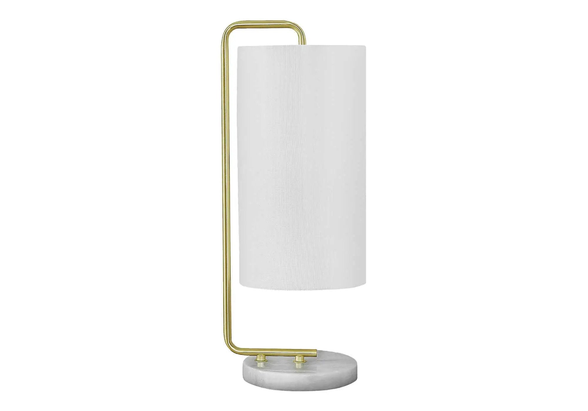 Lighting, Table Lamp, Marble, Contemporary - White by Unique Piece Furniture