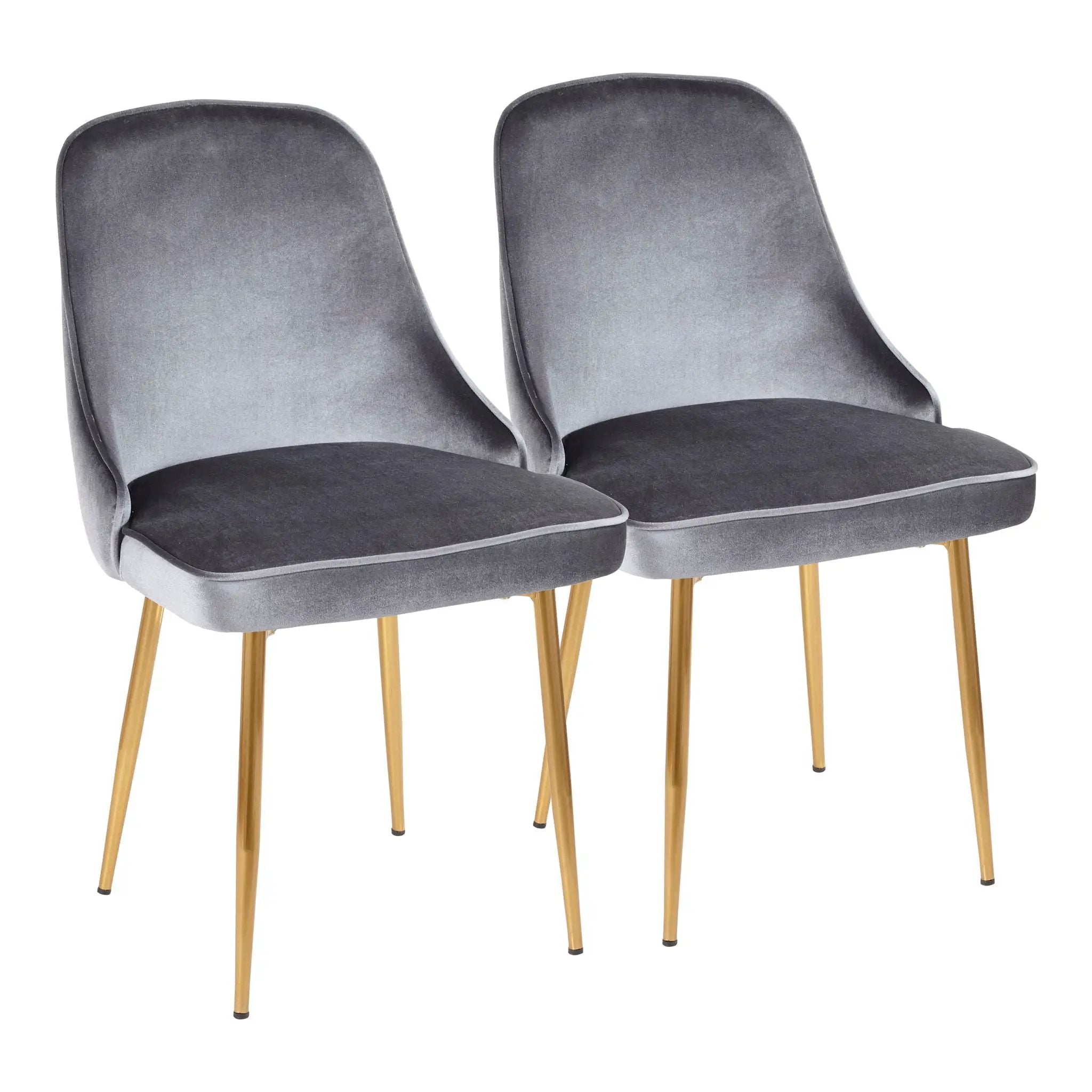 Marcel - Contemporary / Glam Dining Chair (Set of 2) by Unique Piece Furniture
