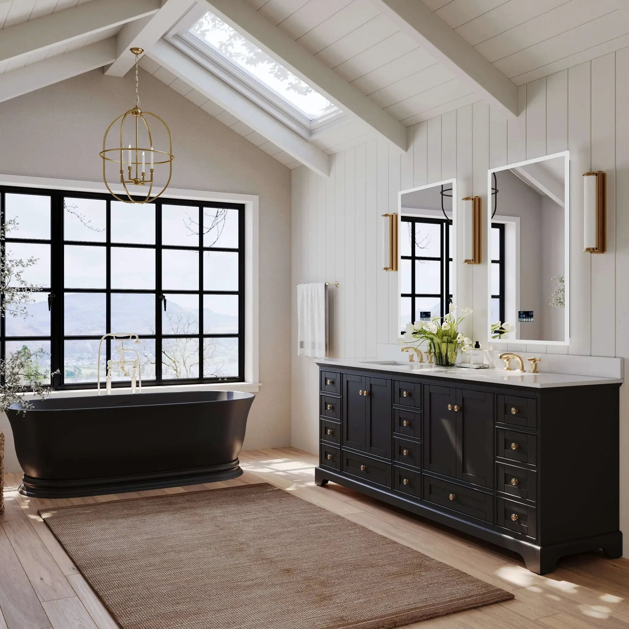Audrey 84" Bath Vanity Set by Ancerre Designs