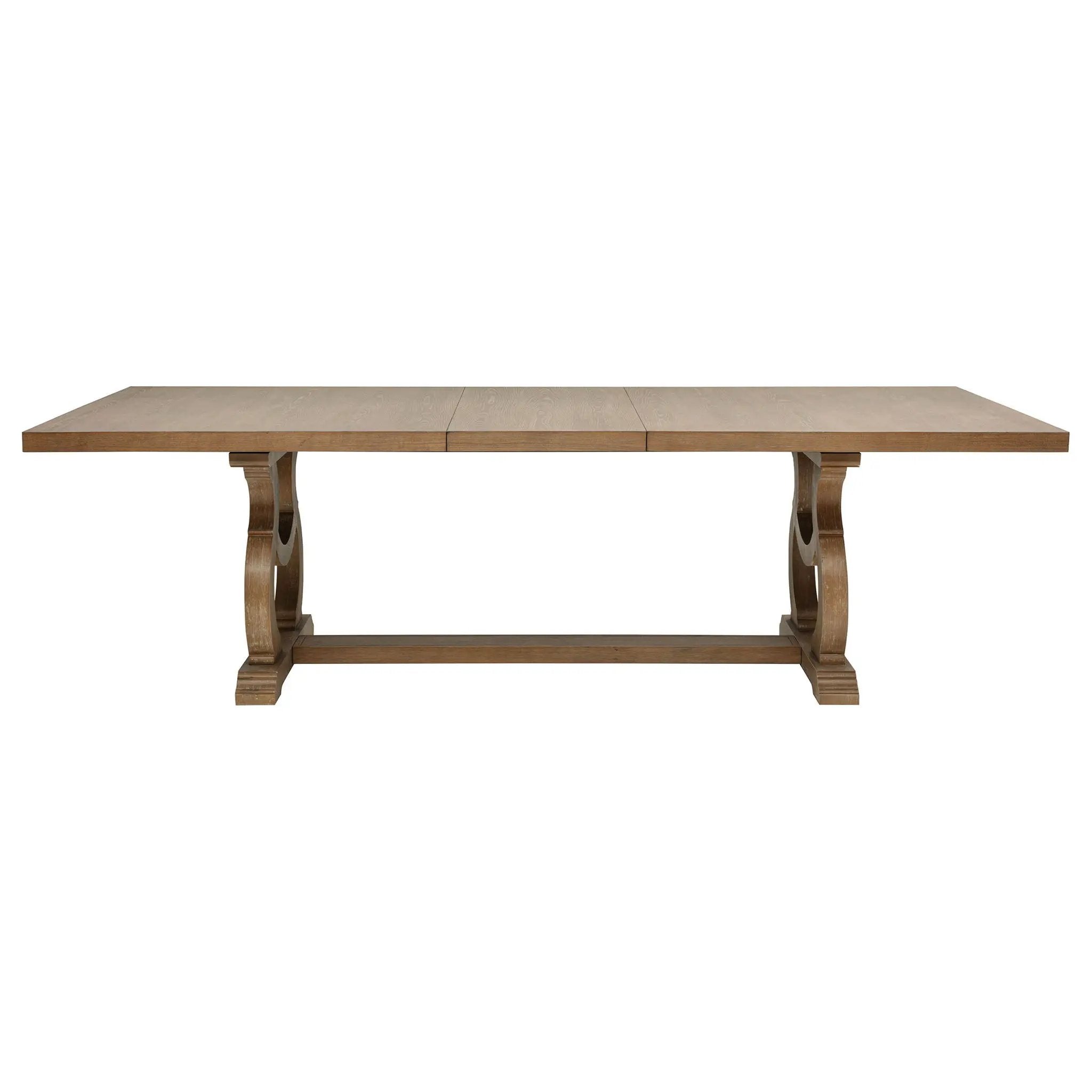 Brockway 7-piece Extension Leaf Dining Set Barley Brown by Unique Piece Furniture