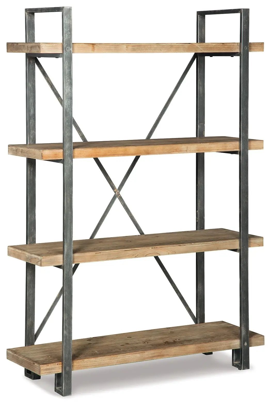 Forestmin - Bookcase - Brown / Black by Unique Piece Furniture