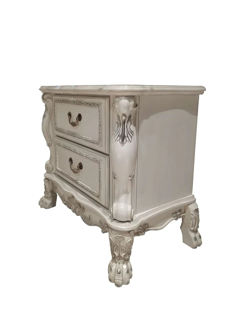 Dresden II - Nightstand - White by Unique Piece Furniture