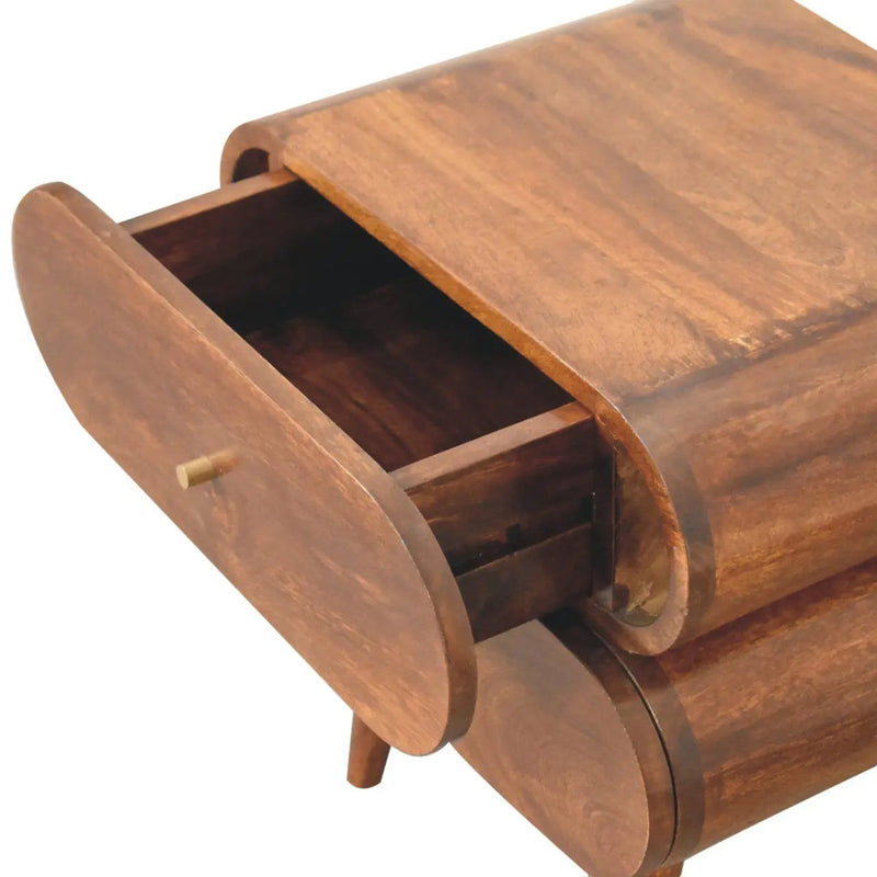 Bubble Nightstand - Brown by HouseOfZazla