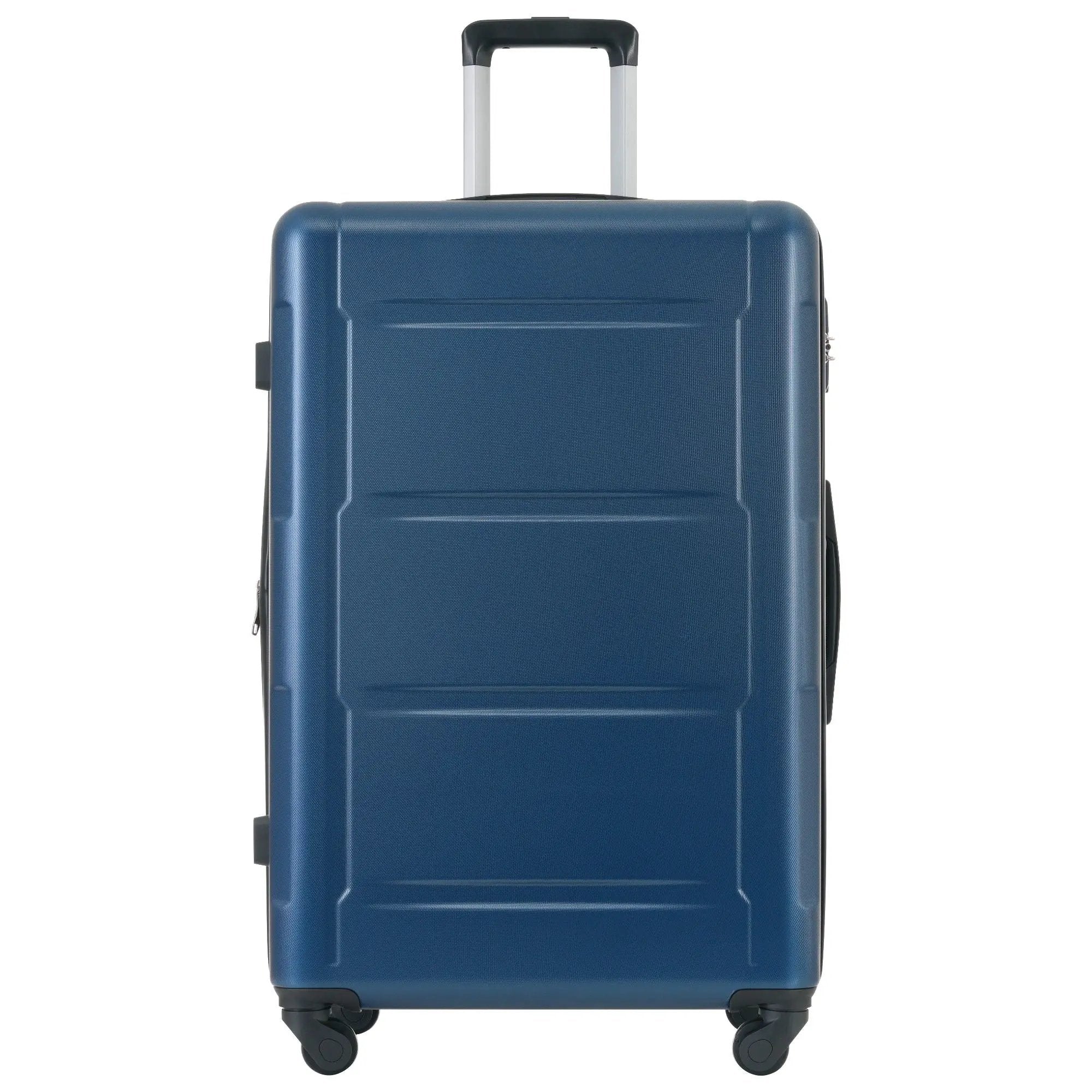 2 Piece Luggage Set With Bags Expanable Spinner Wheels ABS Lightweight Suitcase With Tsa Lock 20" / 24" by HouseOfZazla