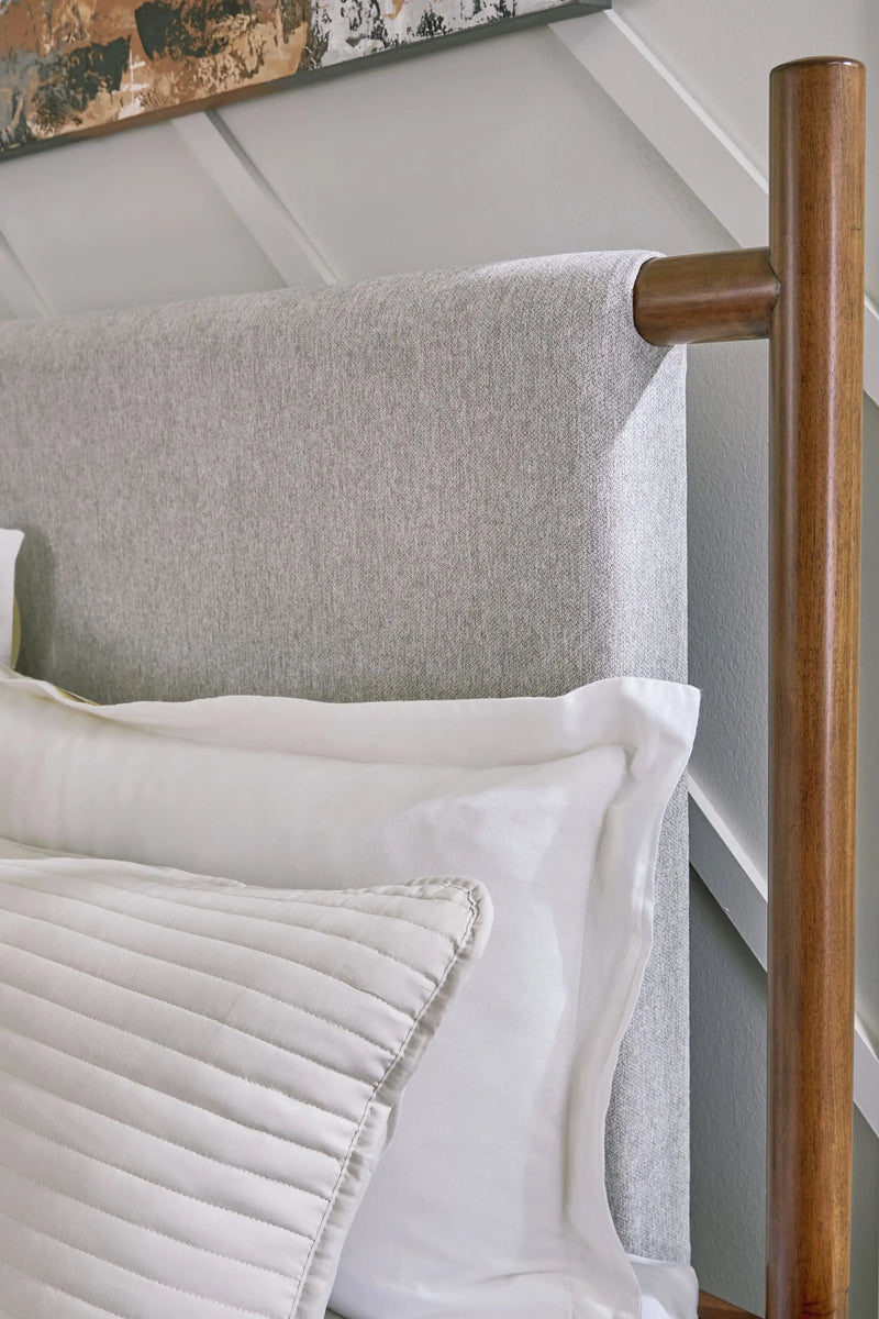 Lyncott - Upholstered Bed by Unique Piece Furniture