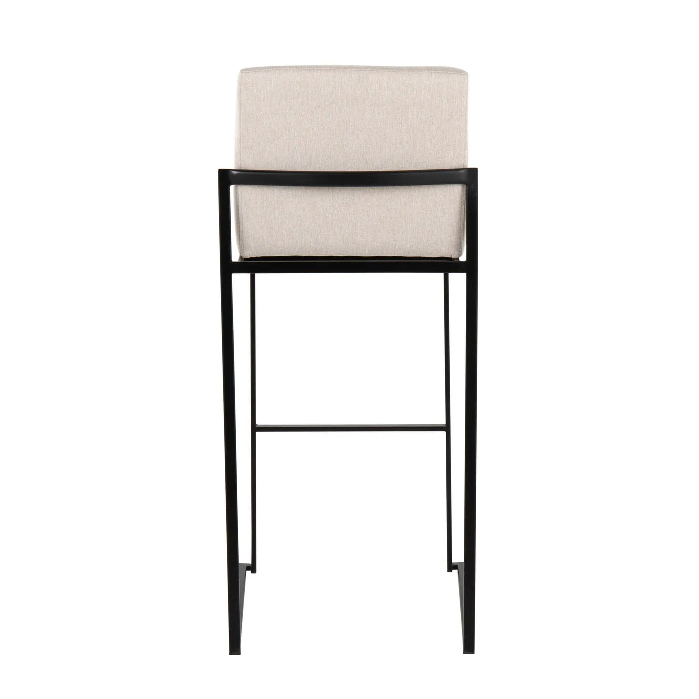 Fuji - Contemporary High Back Barstool Elegant Design by HouseOfZazla