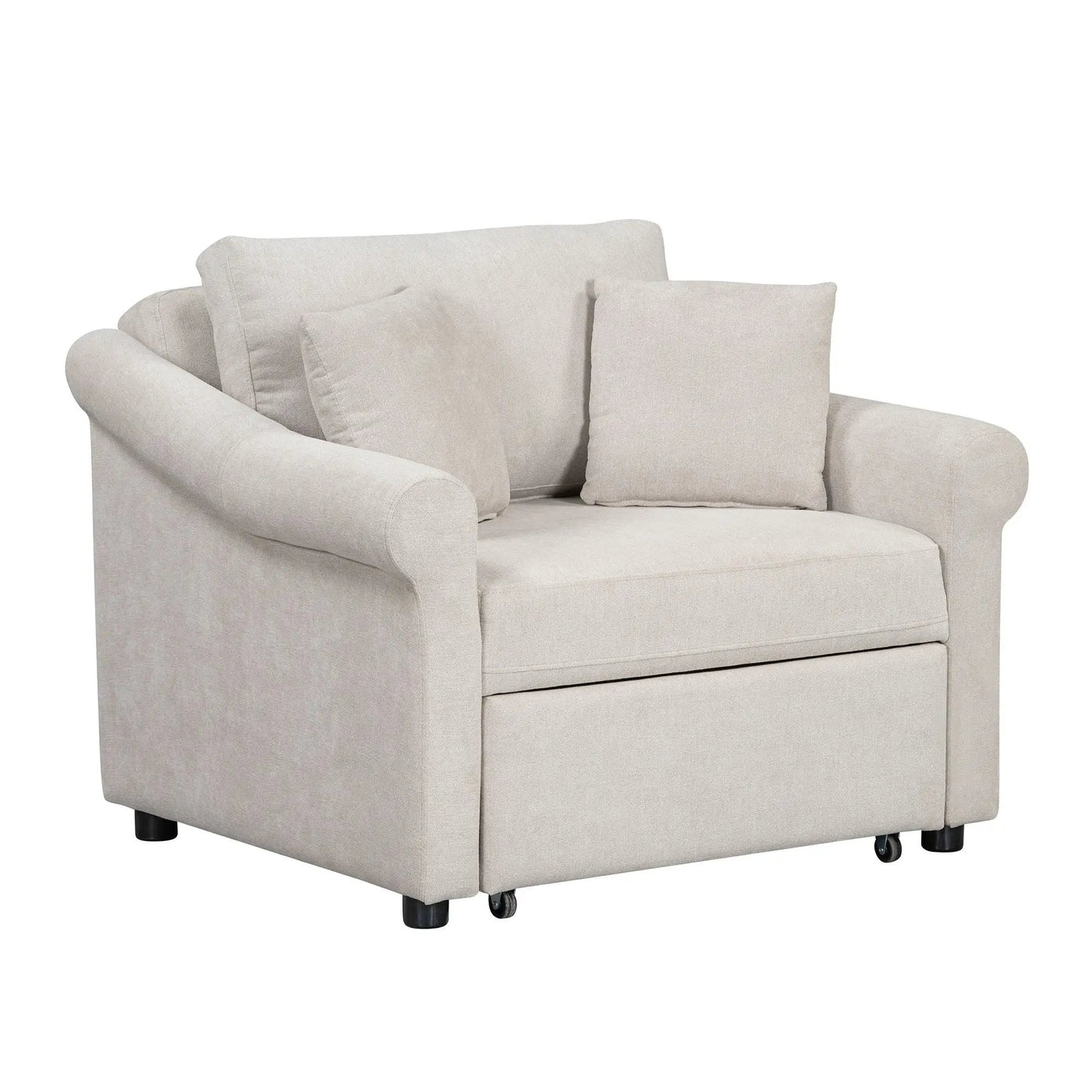 Convertible Sleeper Chair With Adjustable Backrest by HouseOfZazla