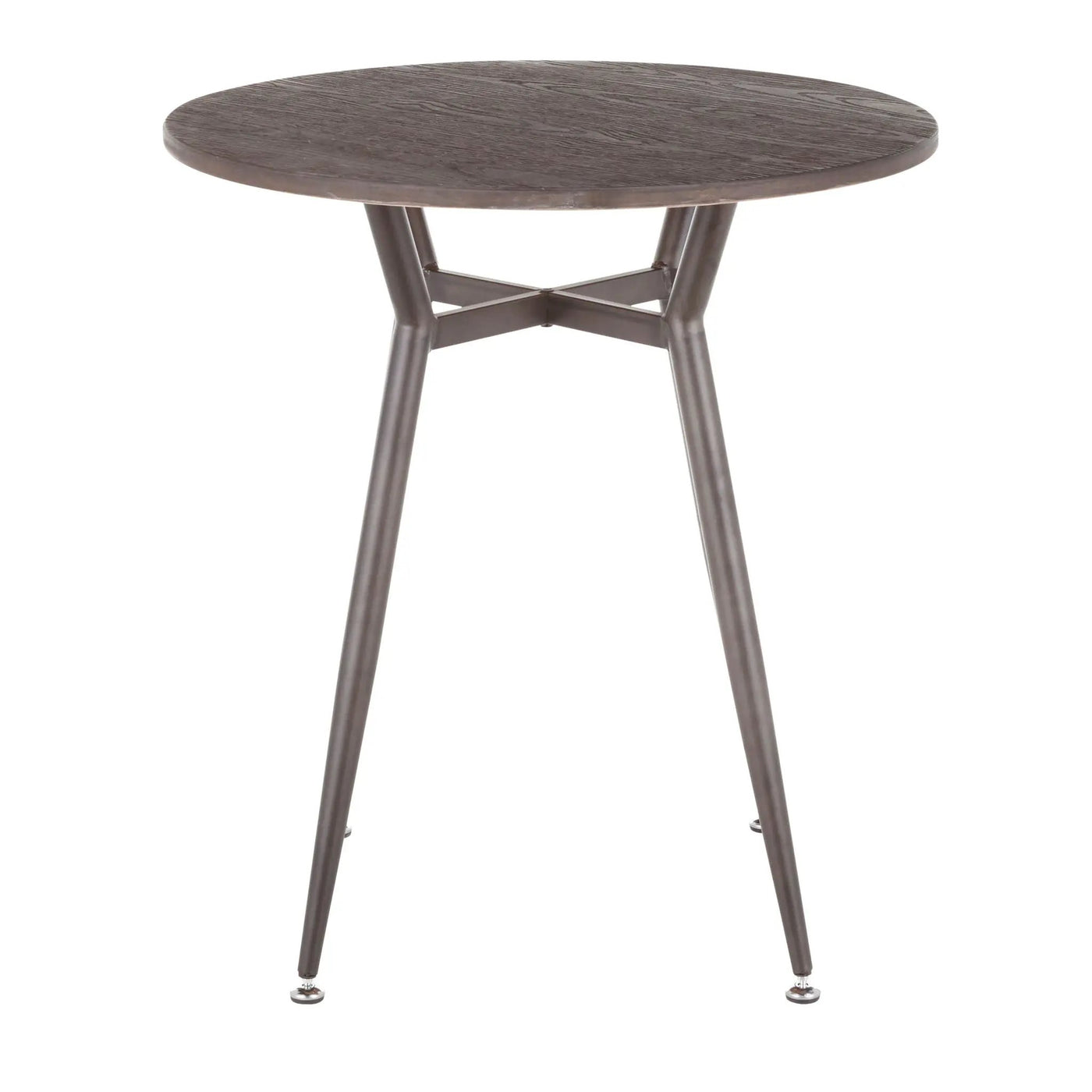 Clara - Industrial Round Dinette Table by HouseOfZazla