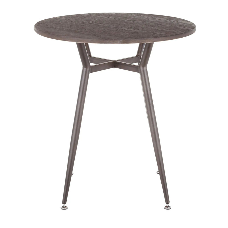 Clara - Industrial Round Dinette Table by Unique Piece Furniture