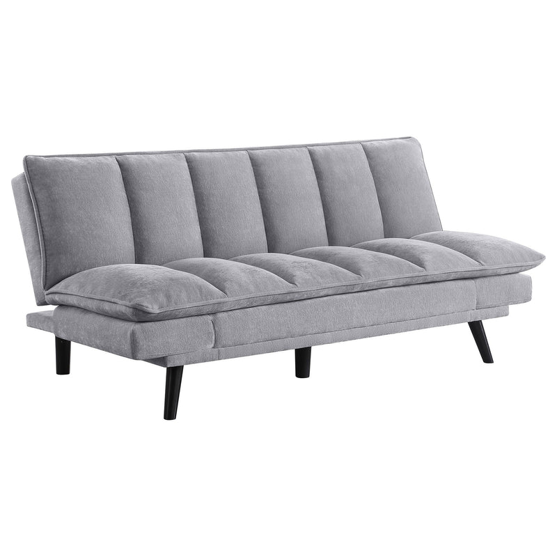 Laredo Upholstered Tufted Convertible Sofa Bed Grey by Unique Piece Furniture