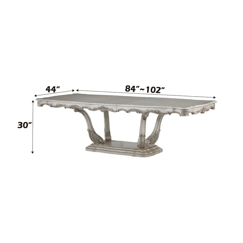 Gorsedd - Dining Table - Gold by Unique Piece Furniture