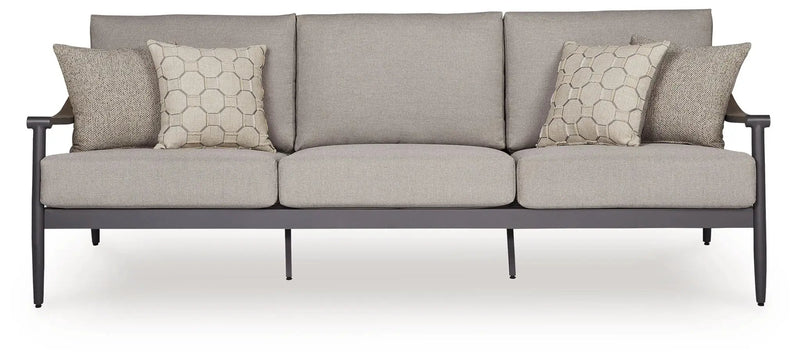 Ocean Beach - Sofa With Cushion - Gray by Unique Piece Furniture
