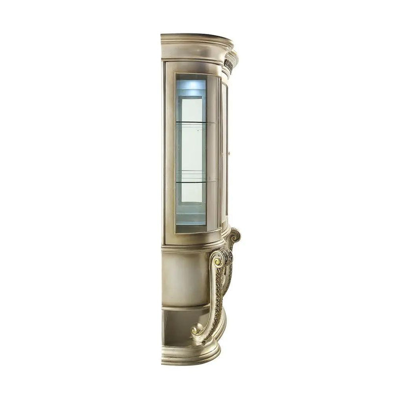 Danae - Curio - Champagne & Gold by Unique Piece Furniture