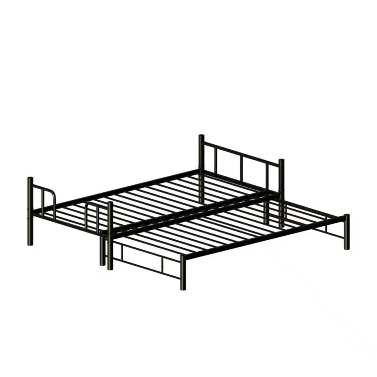 Twin Size Metal Pull-Out Bunk Bed by HouseOfZazla