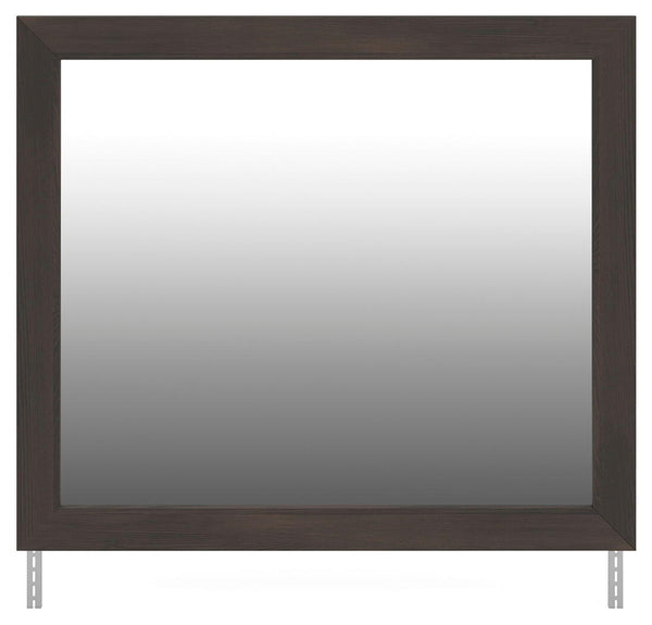 Shaehartin - Bedroom Mirror - Dark Brown, photo 2 of 3