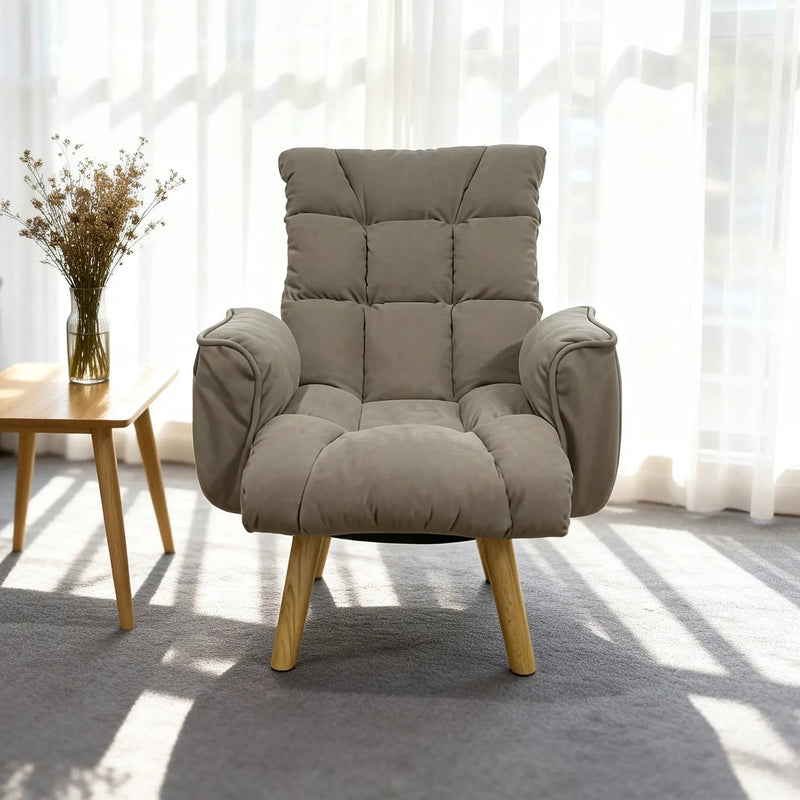Rotatable Adjustable Back Lazy Sofa Lounge Chair by HouseOfZazla