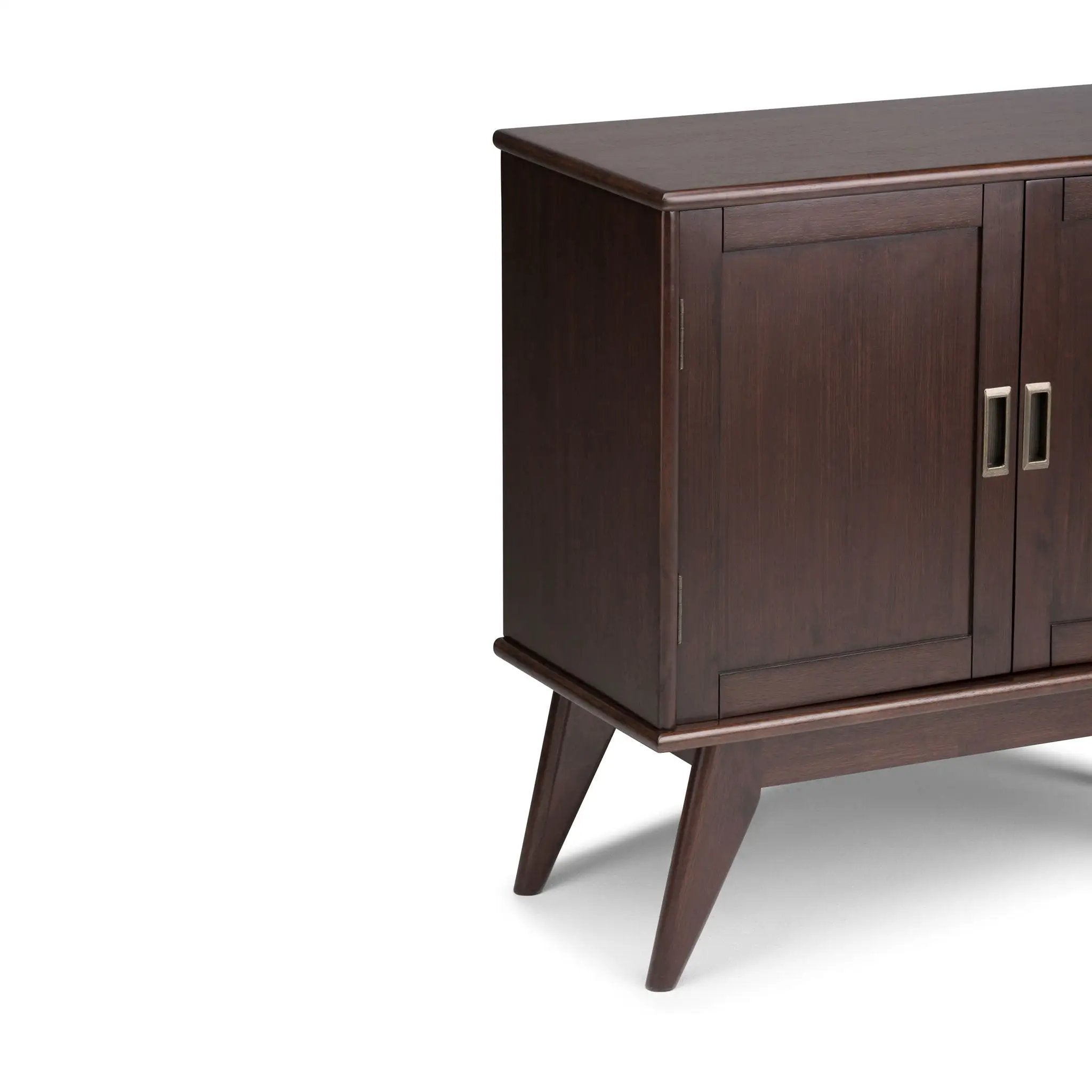 Draper - Low Storage Cabinet - Medium Auburn Brown by Unique Piece Furniture