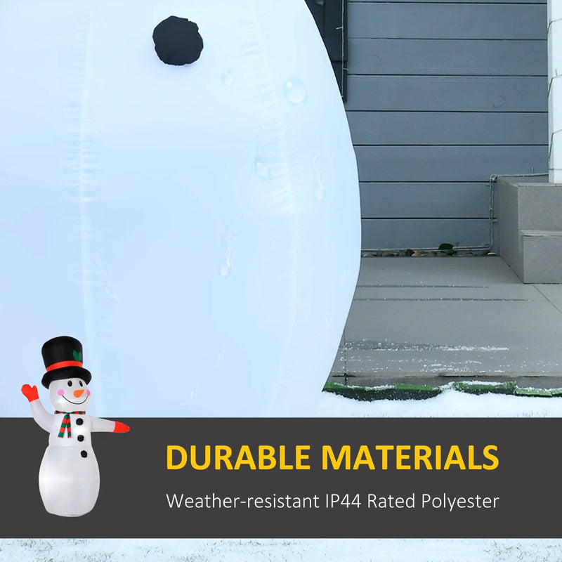 Christmas Inflatables Outdoor Decorations Snowman by HouseOfZazla