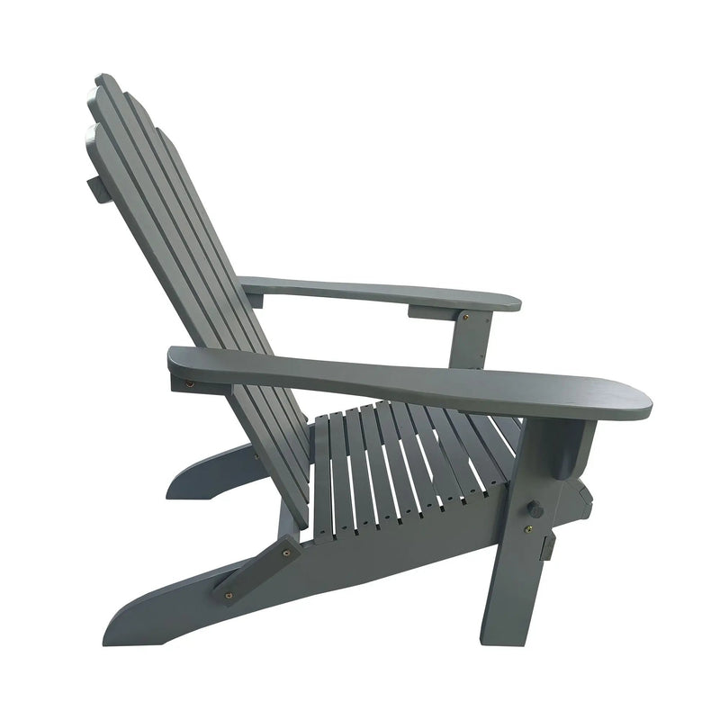 Outdoor Or Indoor Adirondack Chair - Walnut by HouseOfZazla