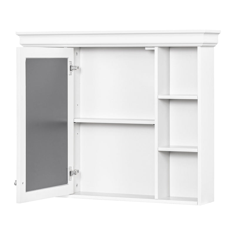 Wall Mounted Bathroom Storage Cabinet With Mirror Door