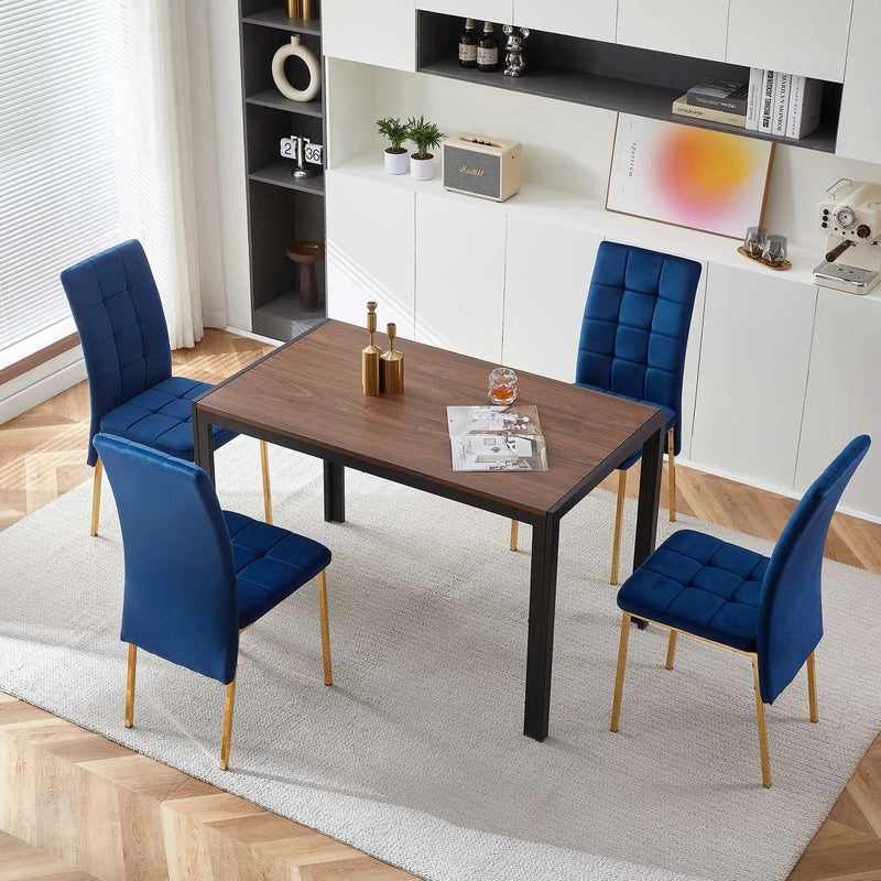 High Back Nordic Dining Chair Modern Chair With Color Legs by HouseOfZazla
