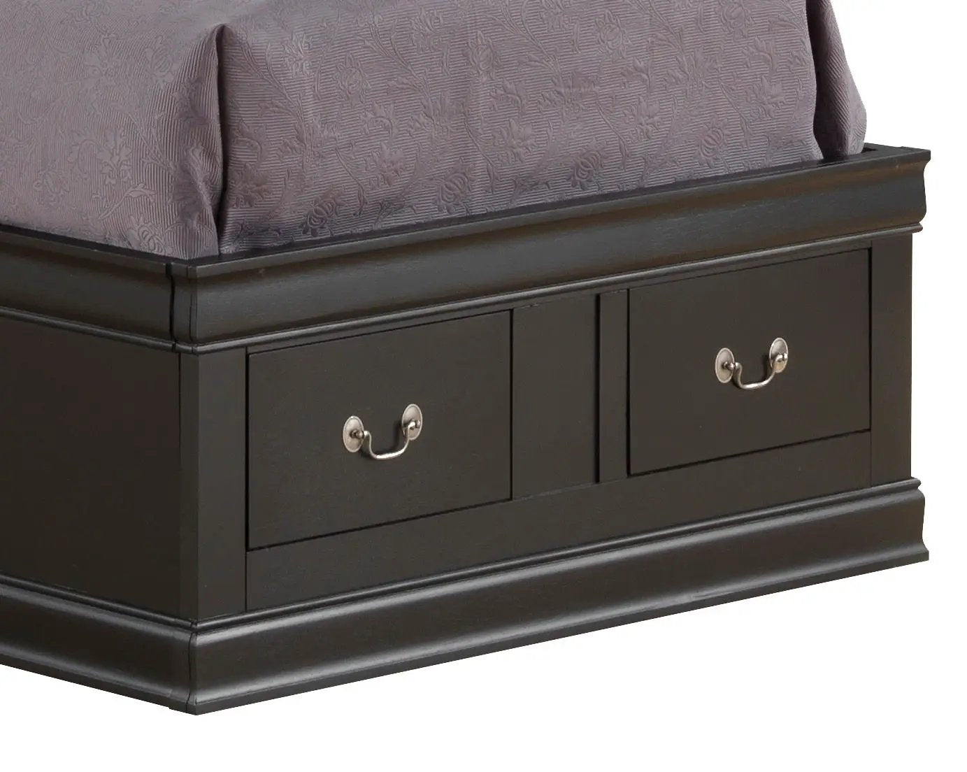Traditional Style Bookcase Storage Bed by Unique Piece Furniture