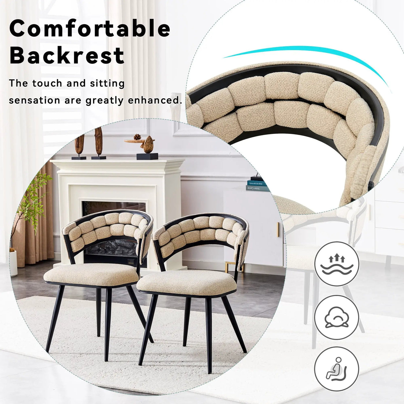 Dining Chairs For Dining Room & Kitchen (Set of 2) by HouseOfZazla