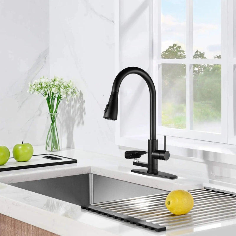 3-In-1 Kitchen Faucet with LED Temperature Display by HouseOfZazla