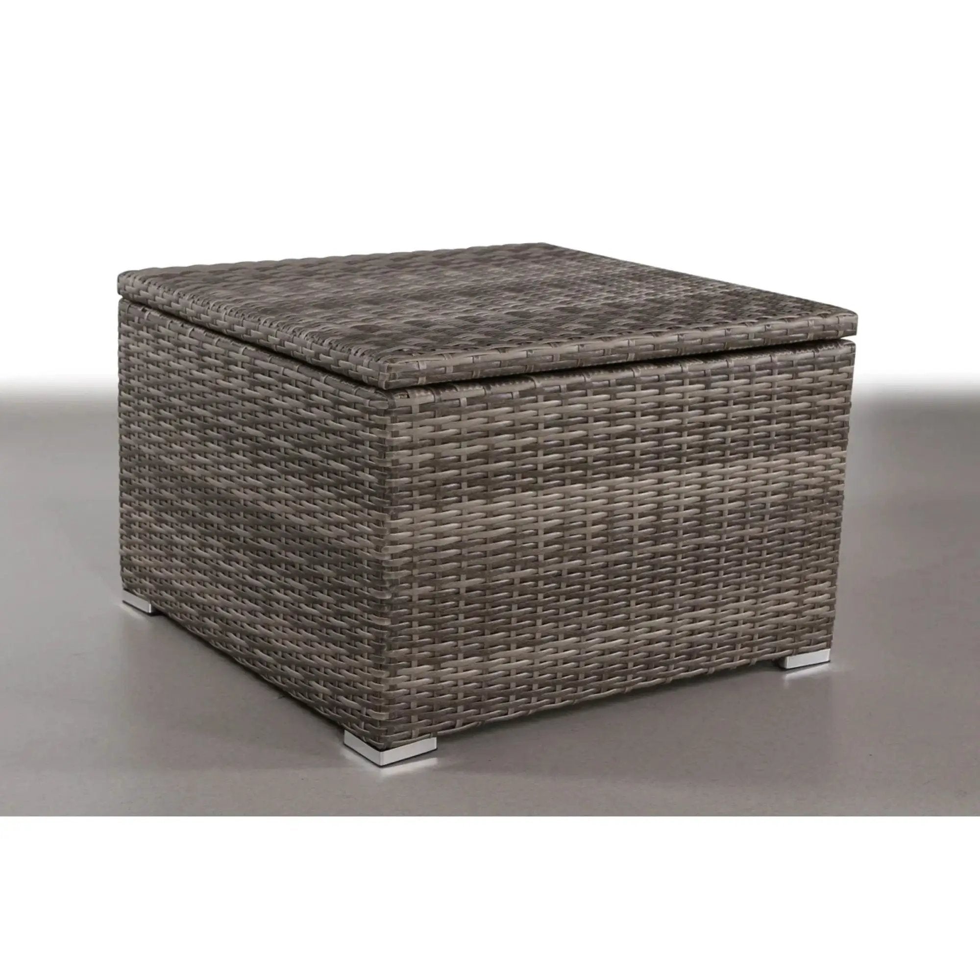 Outdoor Storage End Table - Gray Mix by Unique Piece Furniture