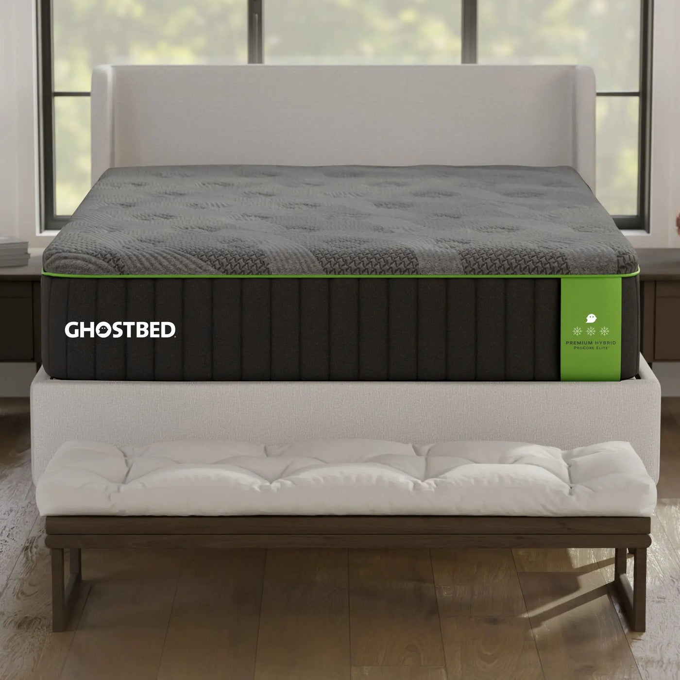 Premium - 14" Hybrid Mattress With Cooling Foam Technology And Responsive Coils by HouseOfZazla