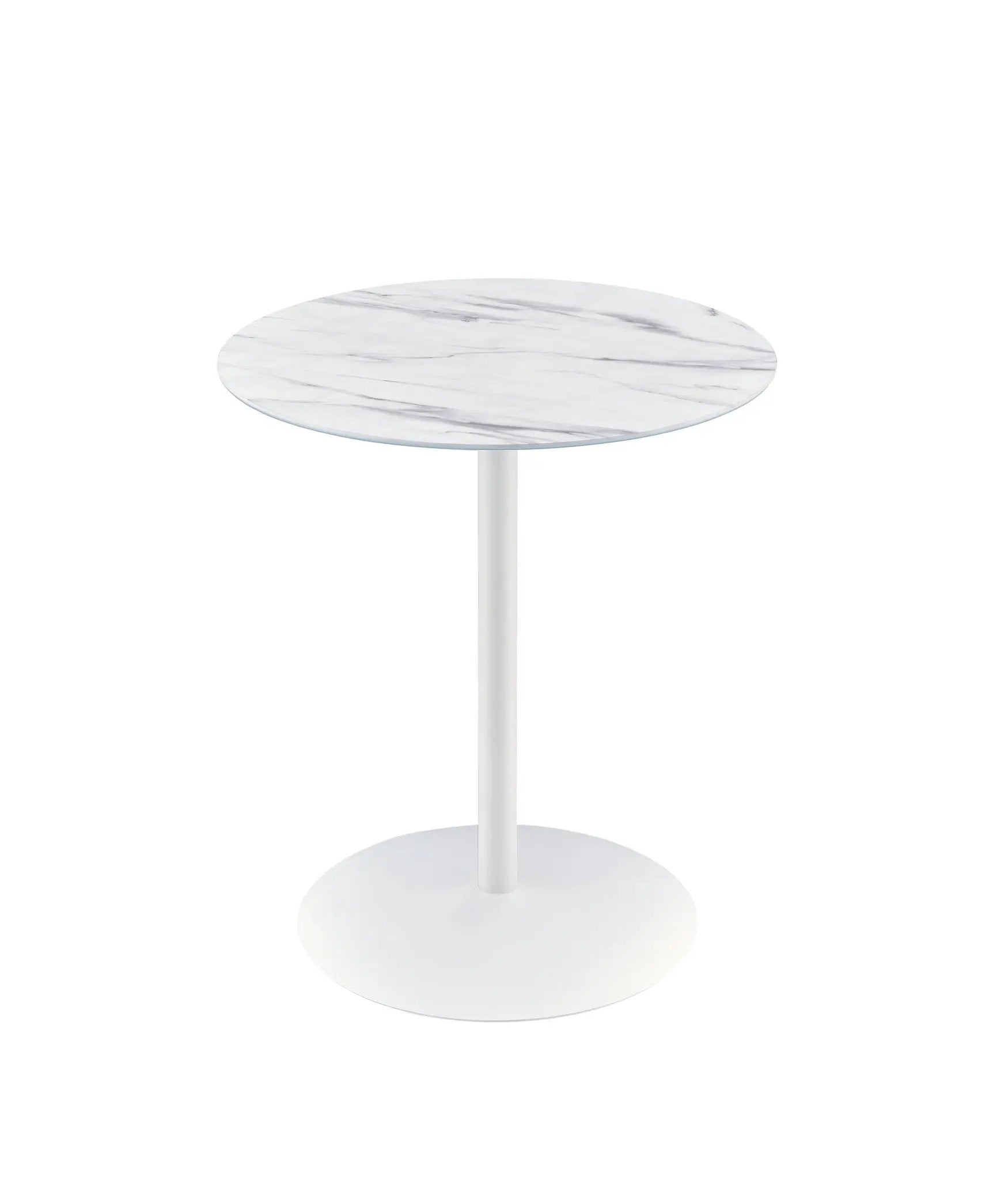 Circa - 17.5" End Table With Marble Textured Top by Unique Piece Furniture