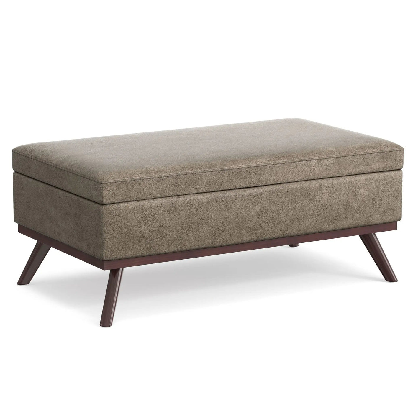 Owen - Multifunctional Square Coffee Table Storage Ottoman by HouseOfZazla