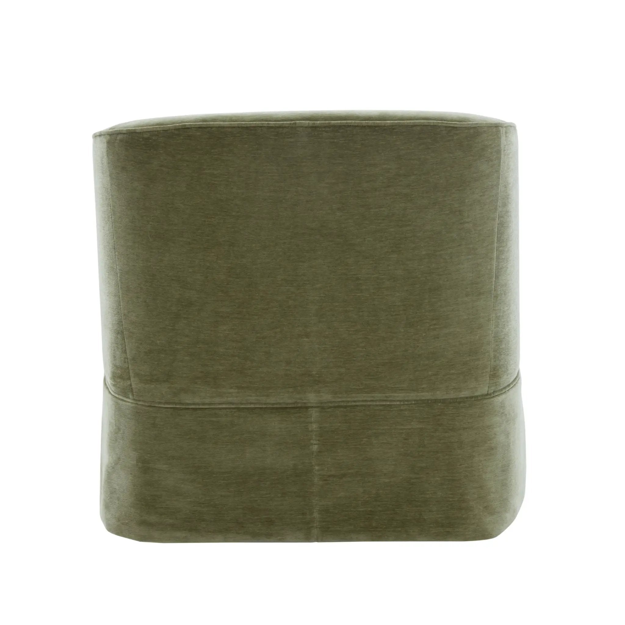 Elm - Skirted Swivel Chair
