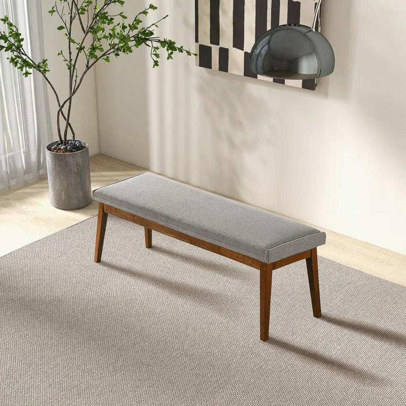 Warren - Bench - Ash Gray by HouseOfZazla