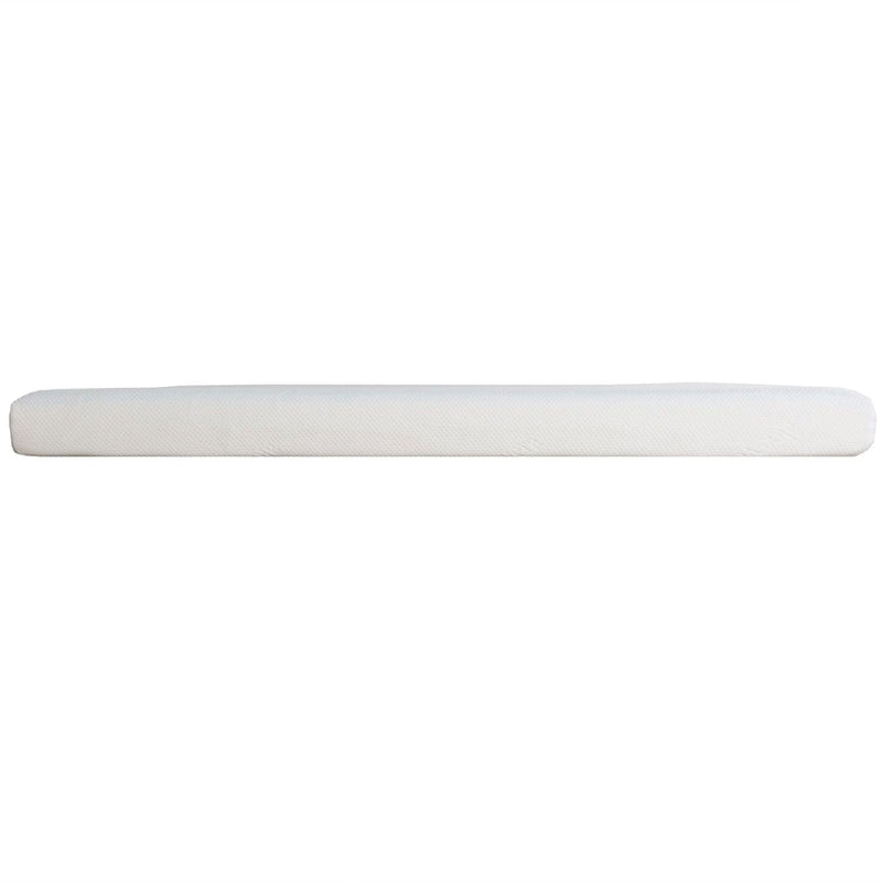 6" Firm Gel Memory Foam Mattress With Cooling Technology - White - Full by HouseOfZazla