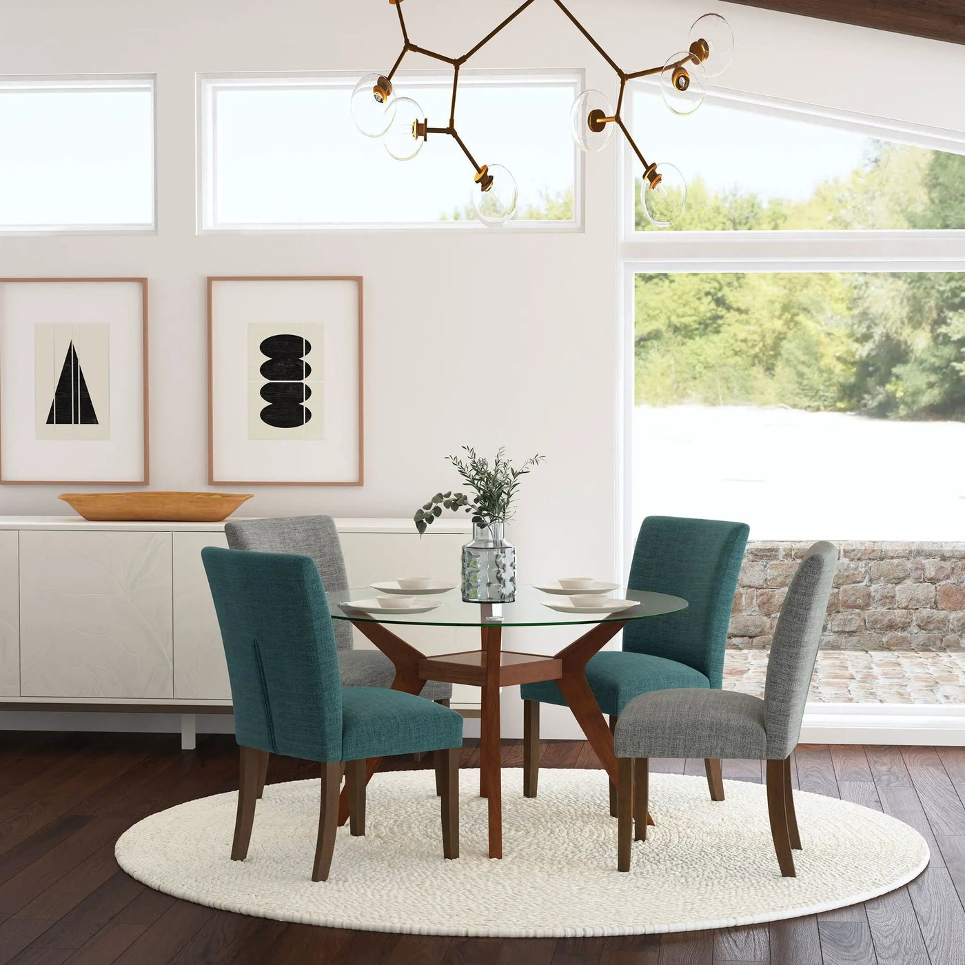 Conifer - Upholstered Dining Side Chair (Set of 2) by HouseOfZazla