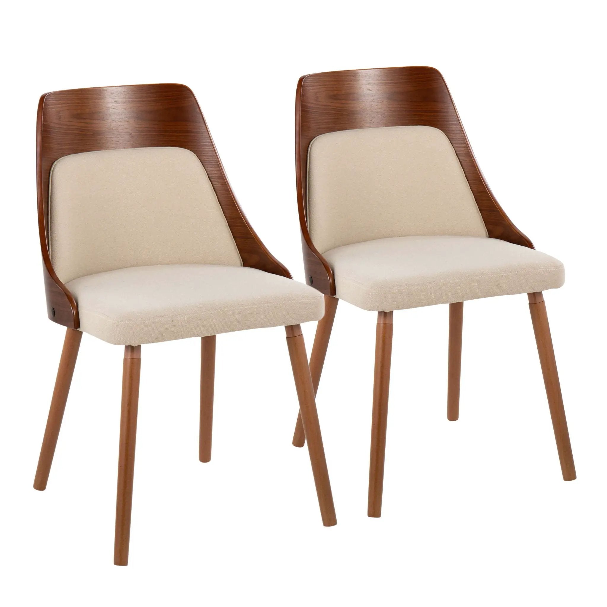 Anabelle - Mid-Century Modern Chair (Set of 2) by Unique Piece Furniture