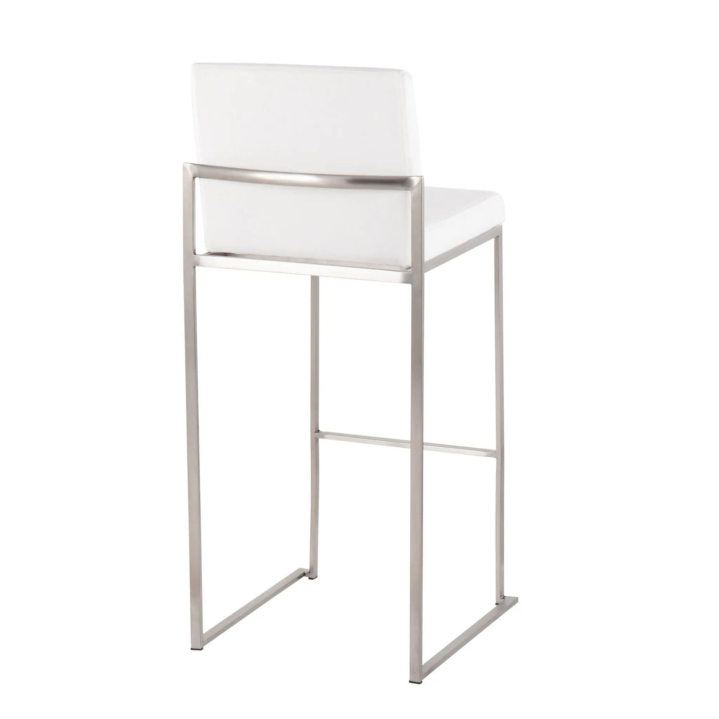 Fuji - Contemporary And Modern Elegance High Back Barstool by HouseOfZazla