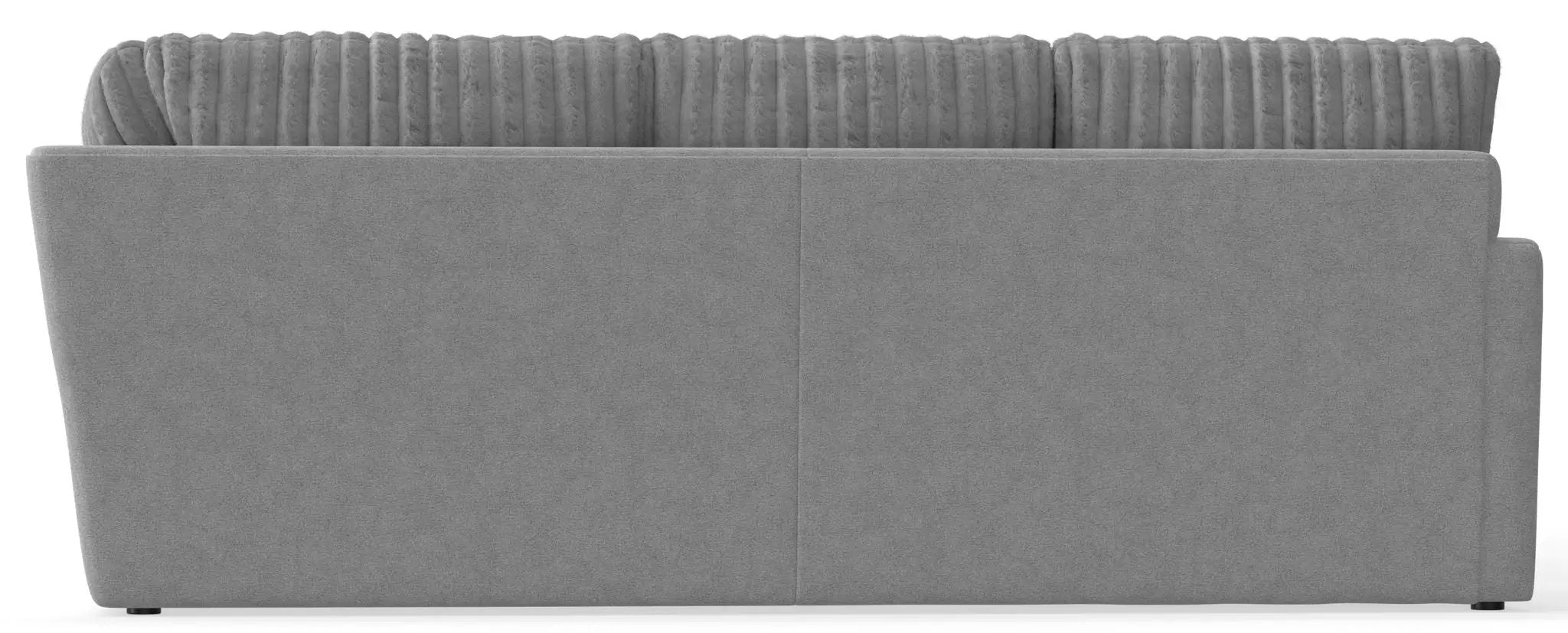 Titan - Sectional With Comfort Coil Seating, Cocktail Ottoman And Accent Pillows Included by Unique Piece Furniture