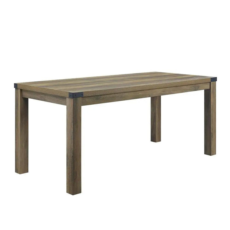 Abiram - Dining Table - Rustic Oak by Unique Piece Furniture