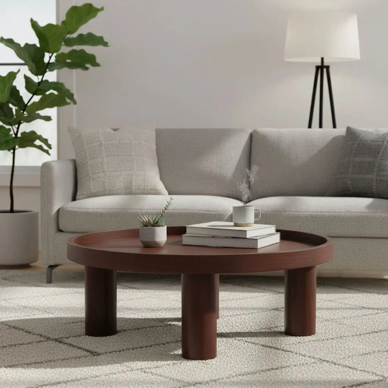 Crescent - Coffee Table - Chestnut by HouseOfZazla