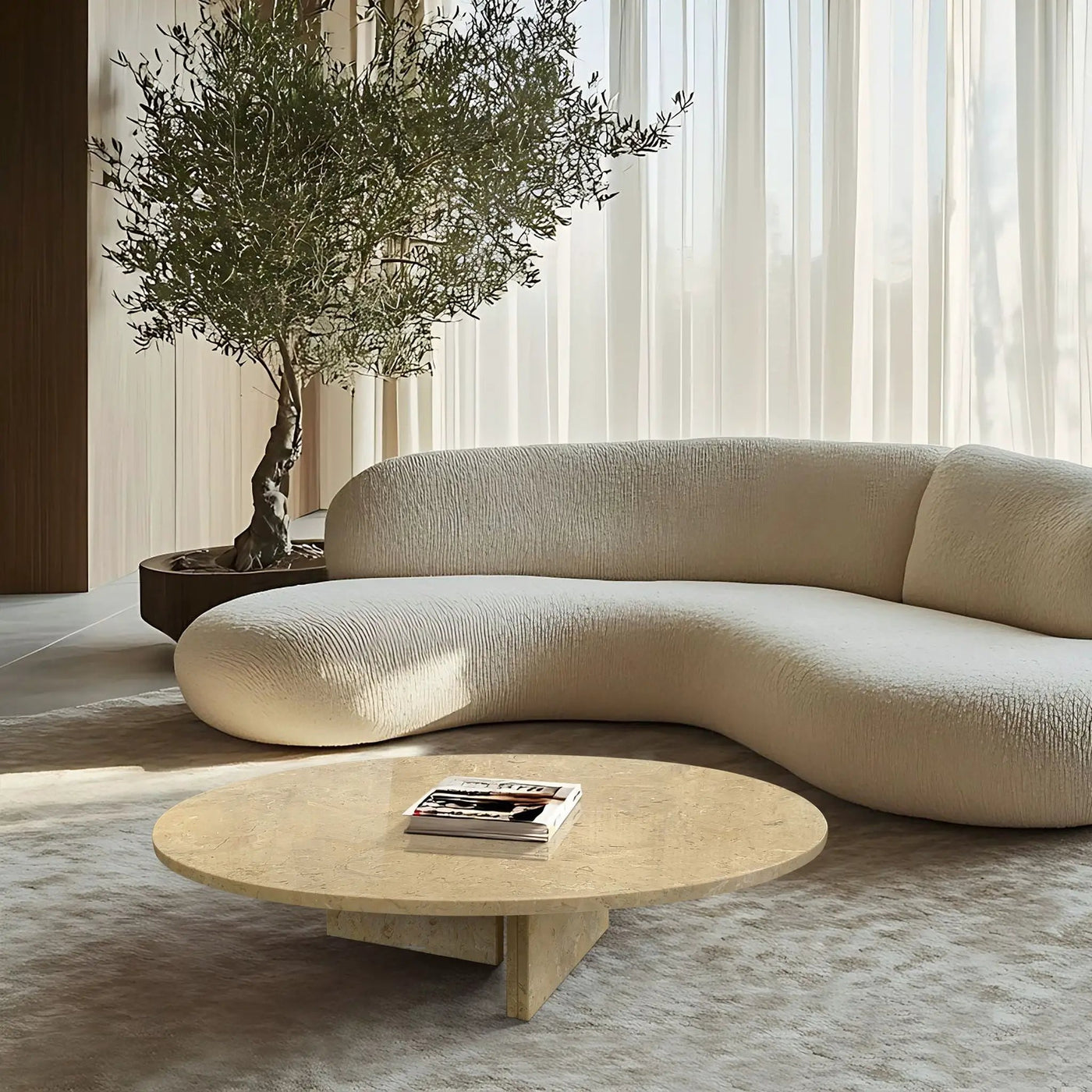 Luxury Coffee Table With Unique Veining, Unique Stone Design by Unique Piece Furniture