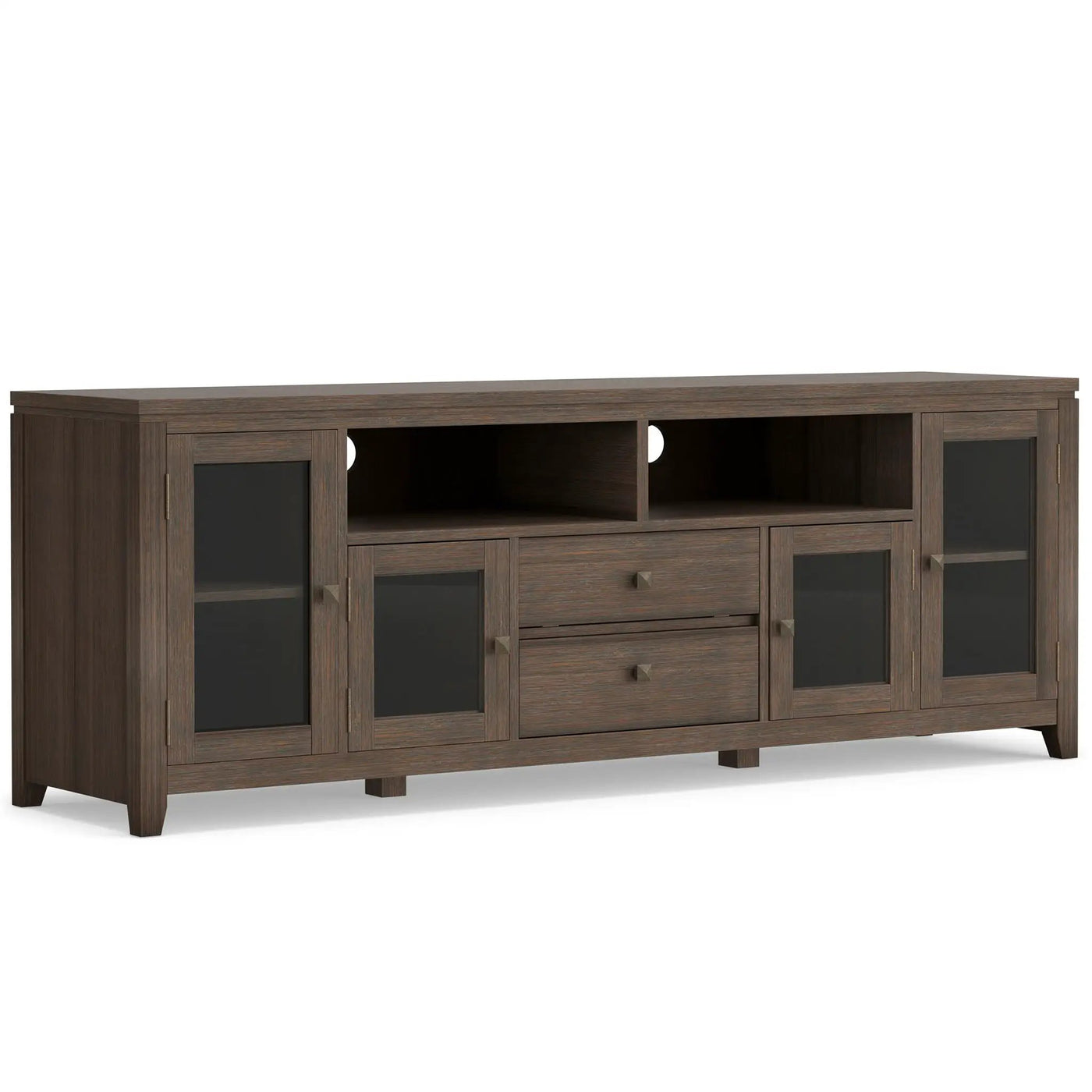 Cosmopolitan - Handcrafted Wide TV Media Stand by HouseOfZazla